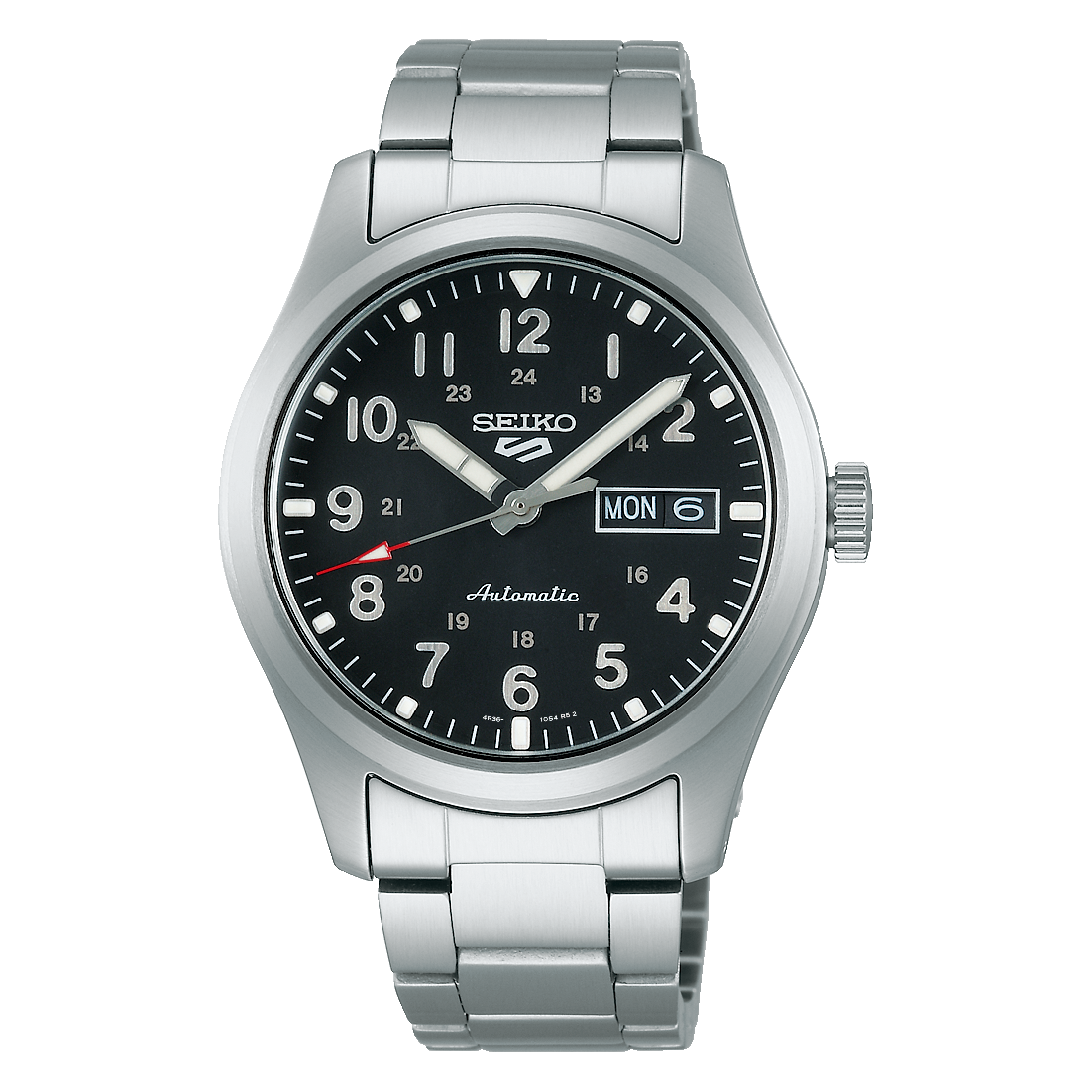 Seiko SRPG27 5 Sports Field Military Sports Negro