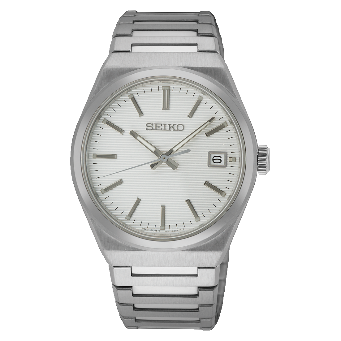 Seiko SUR553 Neo Classic 3 Agujas C. Zafiro blanco