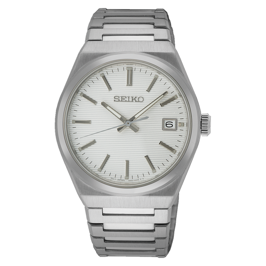 Seiko SUR553 Neo Classic 3 Agujas C. Zafiro blanco